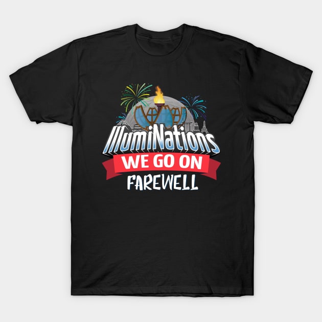 Illuminations Farewell T-Shirt by rocketjuiced